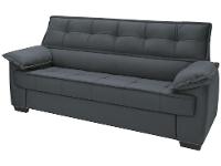 Sofá 3 Lugares Suéde Lisboa Linoforte - 7