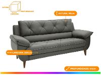 Conjunto de Sofás 2 e 3 Lugares Malbec Linoforte - 2