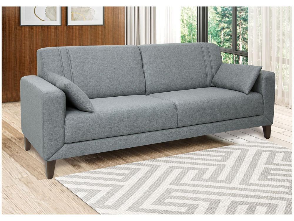 Sofá 4 Lugares Linho Lyon A2 Linoforte - 1