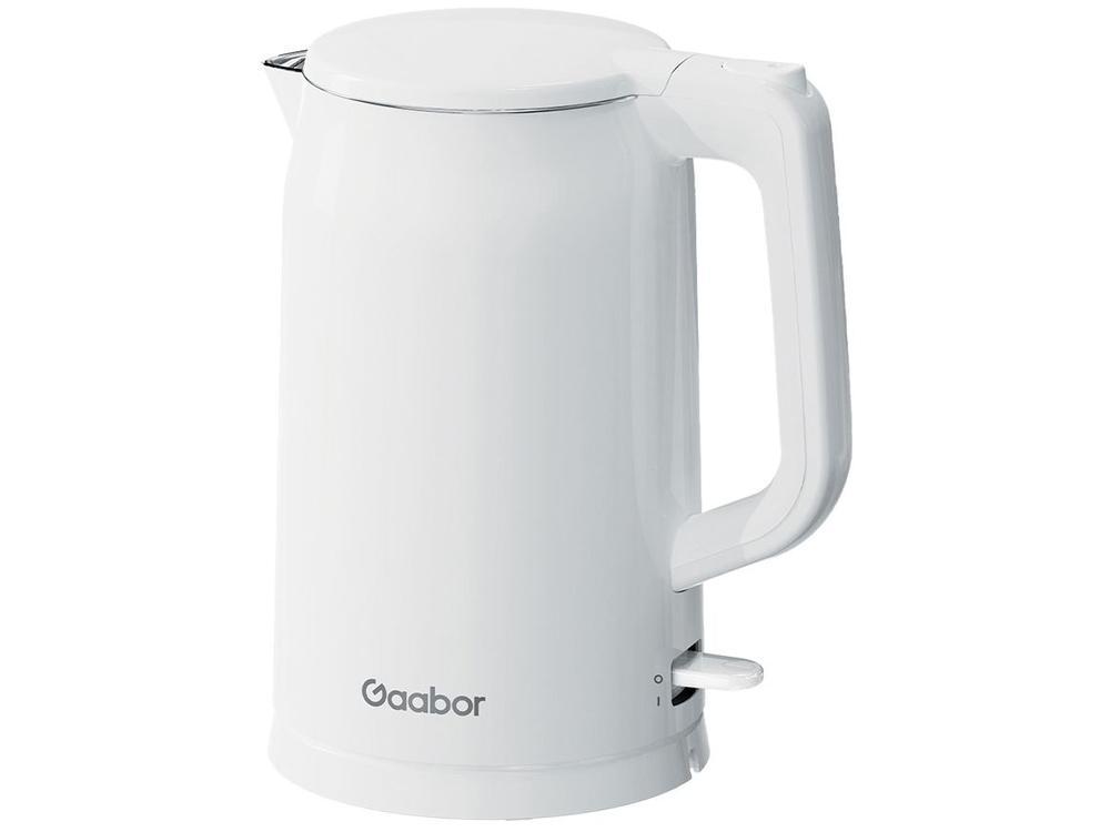 Chaleira Elétrica Gaabor Quick Branca Inox 1,7L - 1