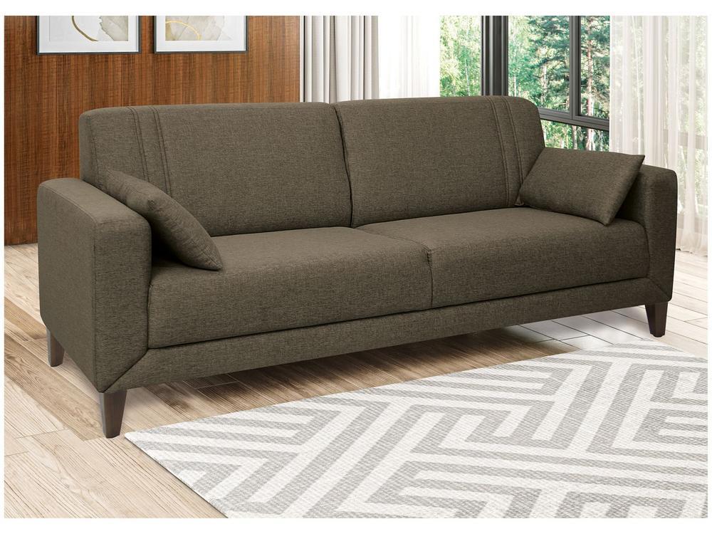 Sofá 4 Lugares Linho Lyon A2 Linoforte - 1