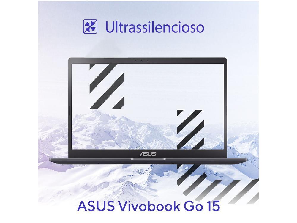 Notebook ASUS Vivobook Go 15 Intel Celeron 4GB RAM 128GB eMMC 15,6" UHD Star Black Windows 11+ Microsoft 365 Personal Office E510KA-BR808WS - 7
