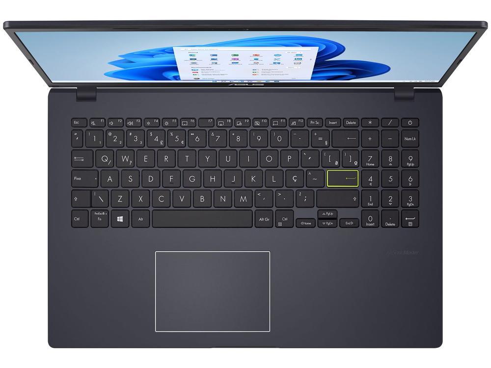 Notebook ASUS Vivobook Go 15 Intel Celeron 4GB RAM 128GB eMMC 15,6" UHD Star Black Windows 11+ Microsoft 365 Personal Office E510KA-BR808WS - 9