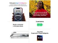 Apple iPhone 16e 256GB Branco 6,1" 48MP iOS 5G - 7