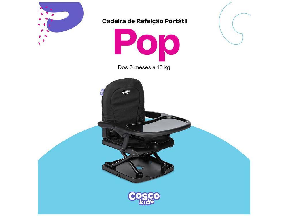 Cadeira de Alimentação Portátil Cosco Kids Pop 3 Níveis de Altura até 15kg - 2