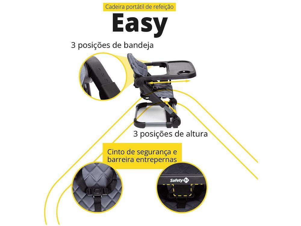 Cadeira de Alimentação Portátil Safety 1st Easy 3 Níveis de Altura até 20kg - 3