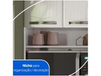 Armário de Cozinha Compacta Telasul Cristal 9 Portas de Aço - 5