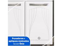 Armário de Cozinha Compacta Telasul Cristal 9 Portas de Aço - 6
