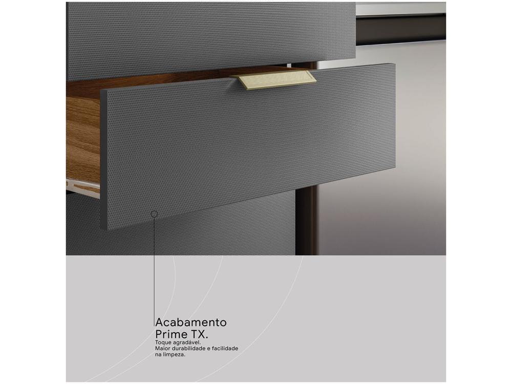 Armário de Cozinha Compacta Demóbile Alba com Balcão 8 Portas 2 Gavetas - 4