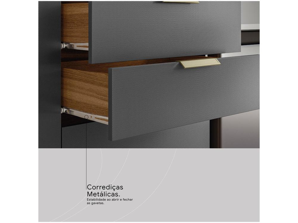 Armário de Cozinha Compacta Demóbile Alba com Balcão 8 Portas 2 Gavetas - 7