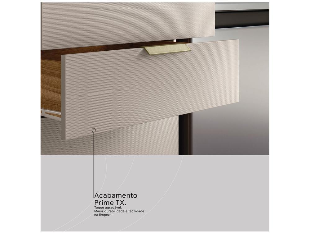 Armário de Cozinha Compacta Demóbile Alba com Balcão 8 Portas 2 Gavetas - 4