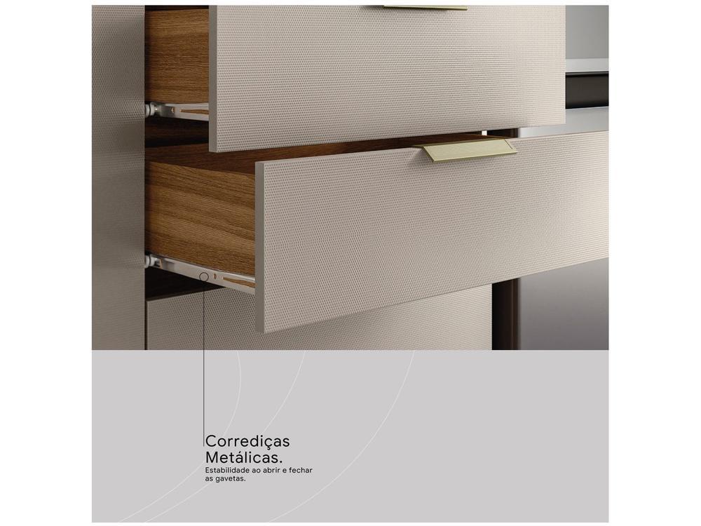 Armário de Cozinha Compacta Demóbile Alba com Balcão 8 Portas 2 Gavetas - 7