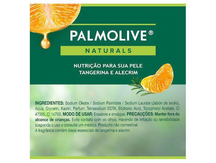 Sabonete em Barra para o Corpo Palmolive Naturals Frescor Nutritivo Tangerina & Alecrim 85g 8 Unidades - 4