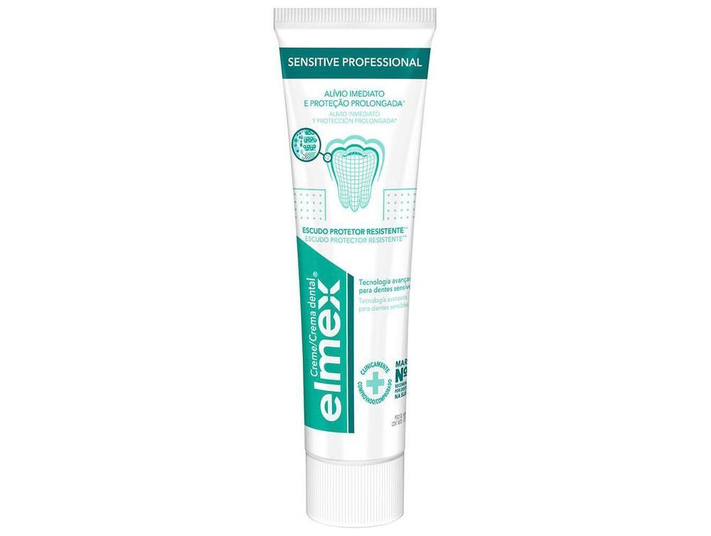 Creme Dental para Dentes Sensíveis Elmex Sensitive Professional 110g 2 Unidades - 3