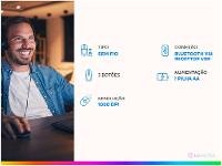 Mouse sem Fio Dell Óptico 1000 DPI 3 Botões WM118 - 2