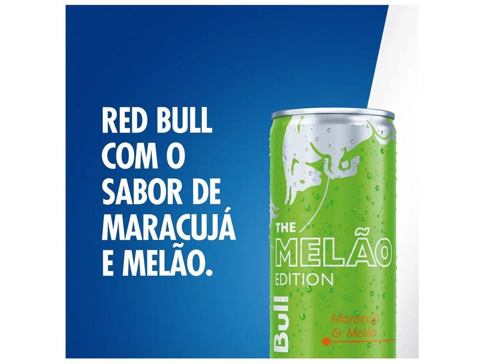 Bebida Energética Red Bull Energy Drink Edition Sugarfree Maracujá e Melão Zero Açúcar 250ml 4 Unidades - 4