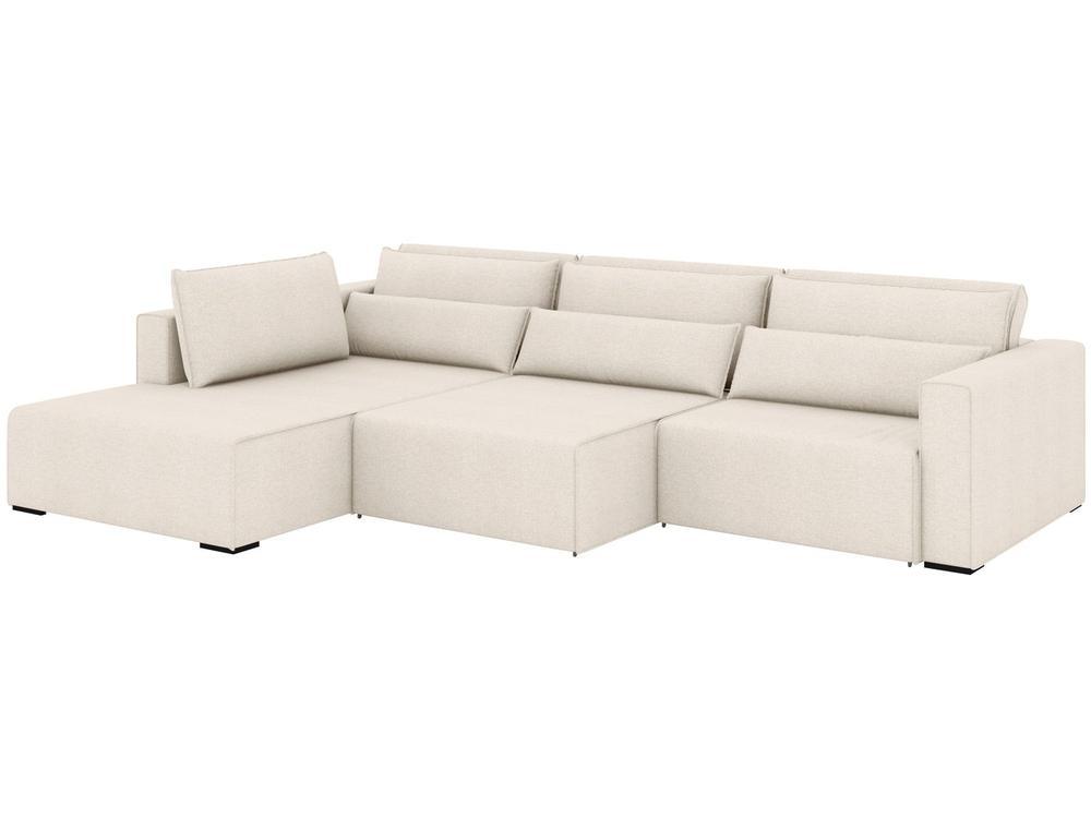 Sofá 6 Lugares Retrátil Reclinável Mediterrâneo Abruzzo Flexforma Estofados - 4