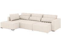 Sofá 6 Lugares Retrátil Reclinável Mediterrâneo Abruzzo Flexforma Estofados - 5