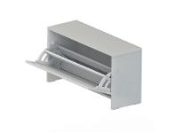 Sapateira 1 Porta 2 Prateleiras Multivisão Vai e Vem - 1