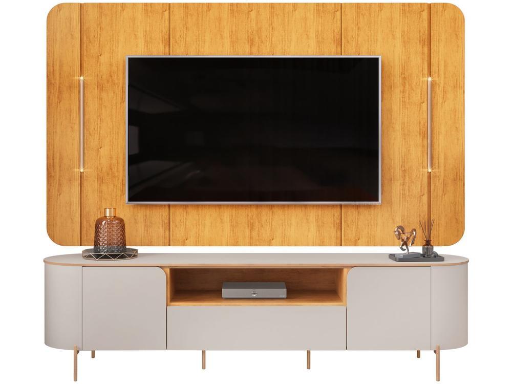 Rack para TV até 75" 1 Gaveta 2 Portas DJ Móveis Areta - 5