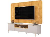 Rack para TV até 75" 1 Gaveta 2 Portas DJ Móveis Areta - 6