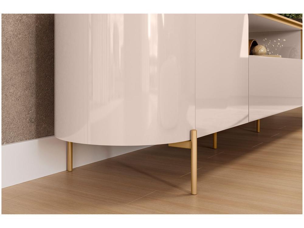 Rack para TV até 75" 1 Gaveta 2 Portas DJ Móveis Areta - 5