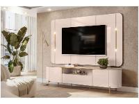 Rack para TV até 75" 1 Gaveta 2 Portas DJ Móveis Areta - 1