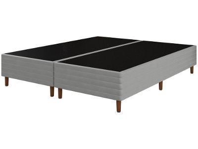 Base Cama Box Queen Bipartido 26x158x198cm New Prada