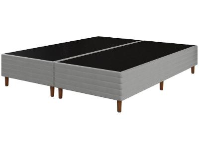 Base Cama Box Queen Bipartido 26x158x198cm New Prada