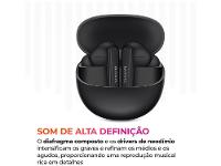 Fone de Ouvido Bluetooth Aiwa Eardbud AWS-EB-04-B com Microfone com Cancelamento de Ruído Intra-auricular True Wireless Preto - 2