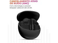 Fone de Ouvido Bluetooth Aiwa Eardbud AWS-EB-04-B com Microfone com Cancelamento de Ruído Intra-auricular True Wireless Preto - 3
