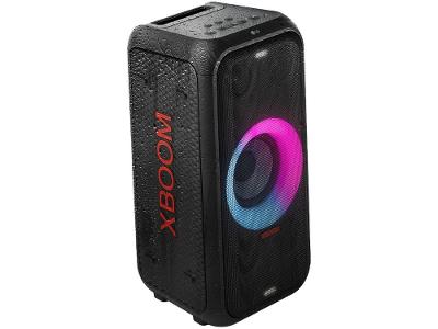 Caixa de Som LG Xboom PartyBox XL5T Bluetooth Portátil IPX4 200W RMS Iluminação de Festa e Visor de Pixel LED