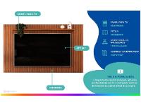 Painel para TV até 65" DJ Móveis Lume - 2