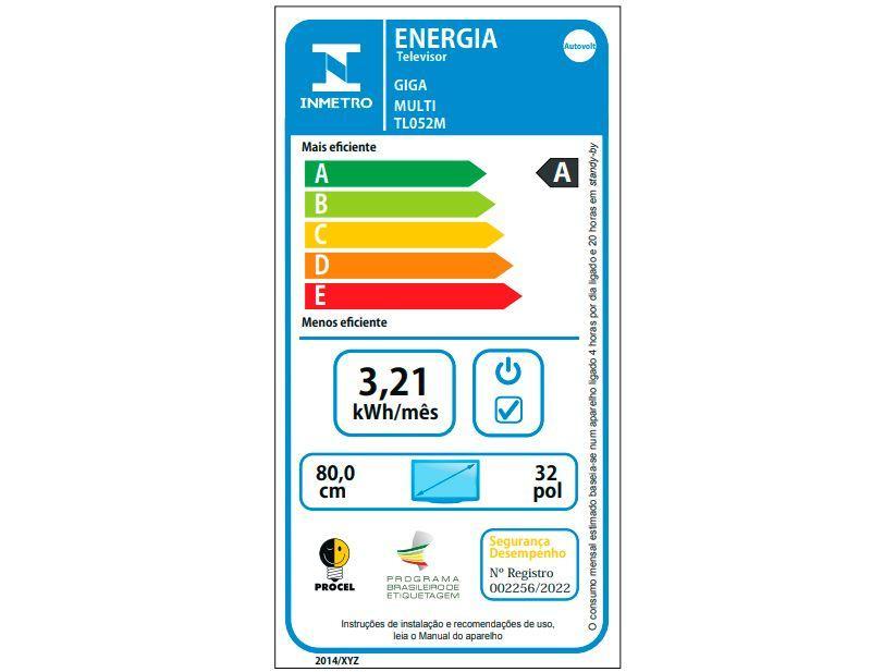Smart TV 32" HD DLED Multi TL052M Roku TV Quad-core Alexa Google Assistente e Siri - 9