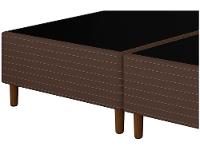 Base Cama Box Queen Bipartido 26x158x198cm Resistence - 3