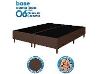 Base Cama Box Queen Bipartido 26x158x198cm Resistence