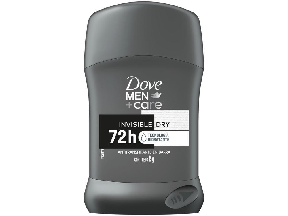 Desodorante em Barra Antitranspirante Dove Men+Care Invisible Dry 48 Horas 45g - 1