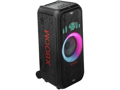 Caixa de Som LG Xboom XL7T Bluetooth Portátil 250W Iluminação de Festa e Visor de Pixel LED