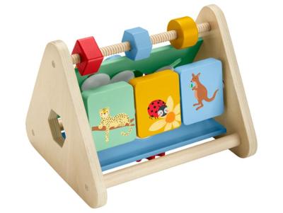 Fisher-Price Brinquedo Triângulo de Atividades de Madeira