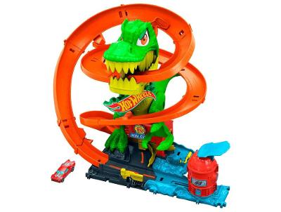 Hot Wheels T-Rex x Quartel de Bombeiros