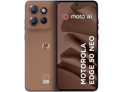 Smartphone Motorola Edge 50 Neo 256GB Mocha Mousse 5G 8GB RAM 6,4" Câm. Tripla + Selfie 32MP