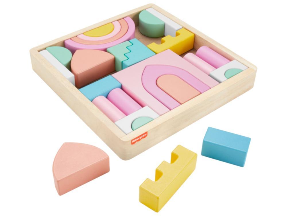 Brinquedo para Bebê Fisher-Price Castelo de Blocos - 1