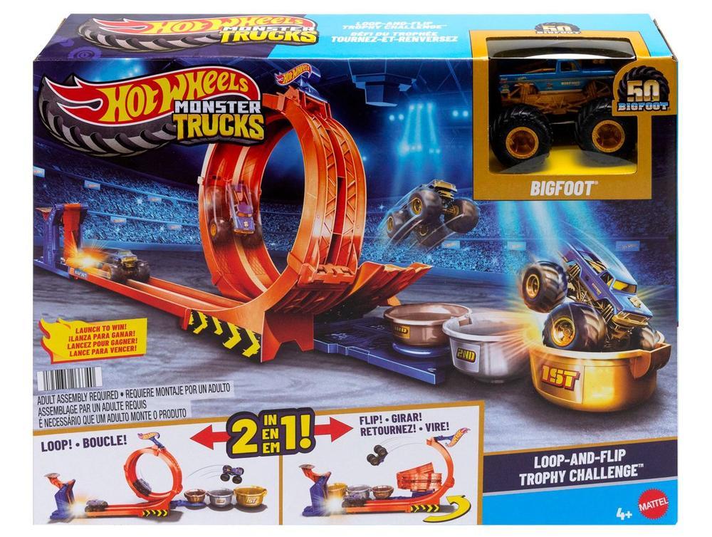 Pista Hot Wheels Monster Trucks Troféu Bigfoot - 6