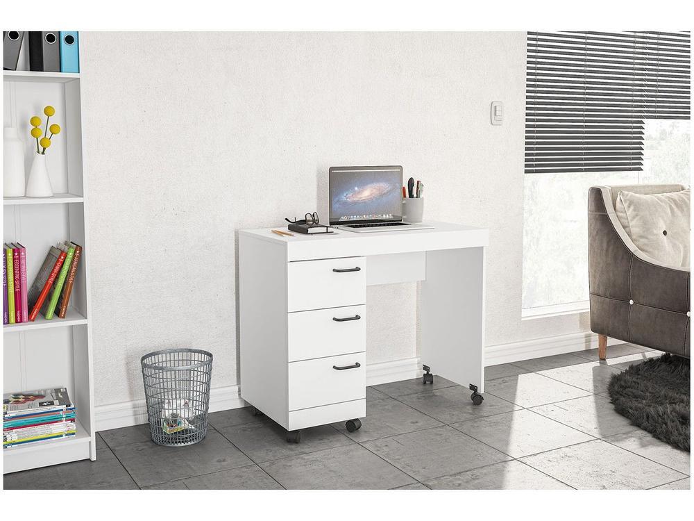 Mesa para Computador 3 Gavetas Politorno - 2