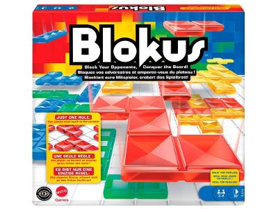 Jogo de Tabuleiro Mattel Games Blokus. Estratégia e lógica.