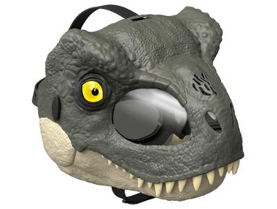 Máscara Jurassic World Rebirth Tiranossauro