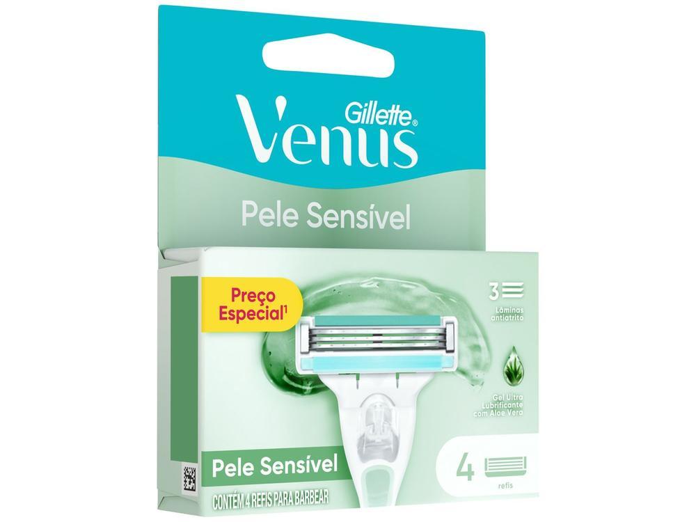 Carga para Aparelho de Depilação Gillette Venus Pele Sensível 4 Unidades - 9