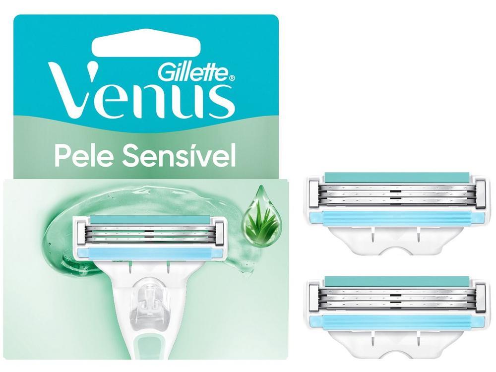 Carga para Aparelho de Depilação Gillette Venus Pele Sensível 2 Unidades - 1