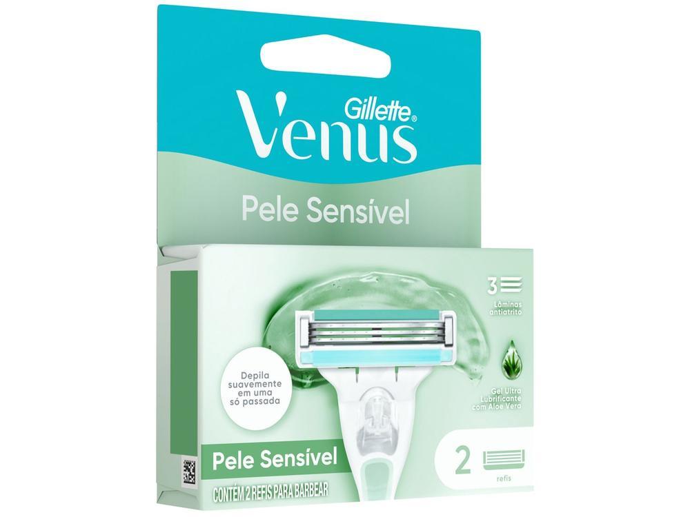 Carga para Aparelho de Depilação Gillette Venus Pele Sensível 2 Unidades - 9