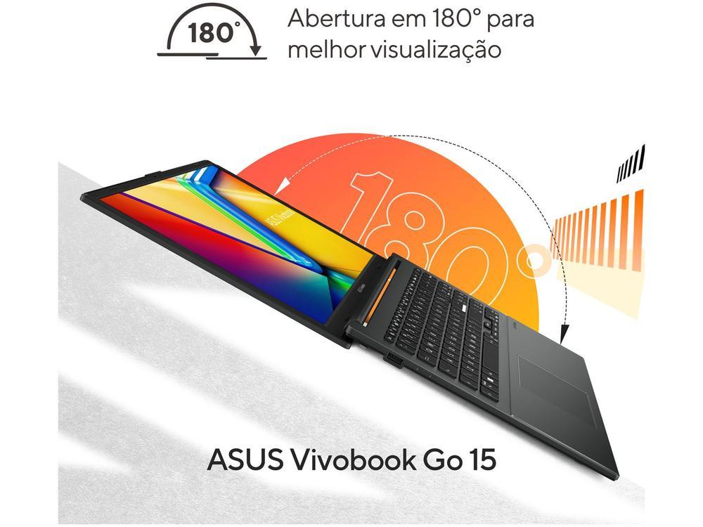 Notebook ASUS Vivobook Go 15 AMD Ryzen 5 7520U 8GB RAM 512GB SSD 15,6" Full HD Windows 11 E1504FA-NJ836W - 7